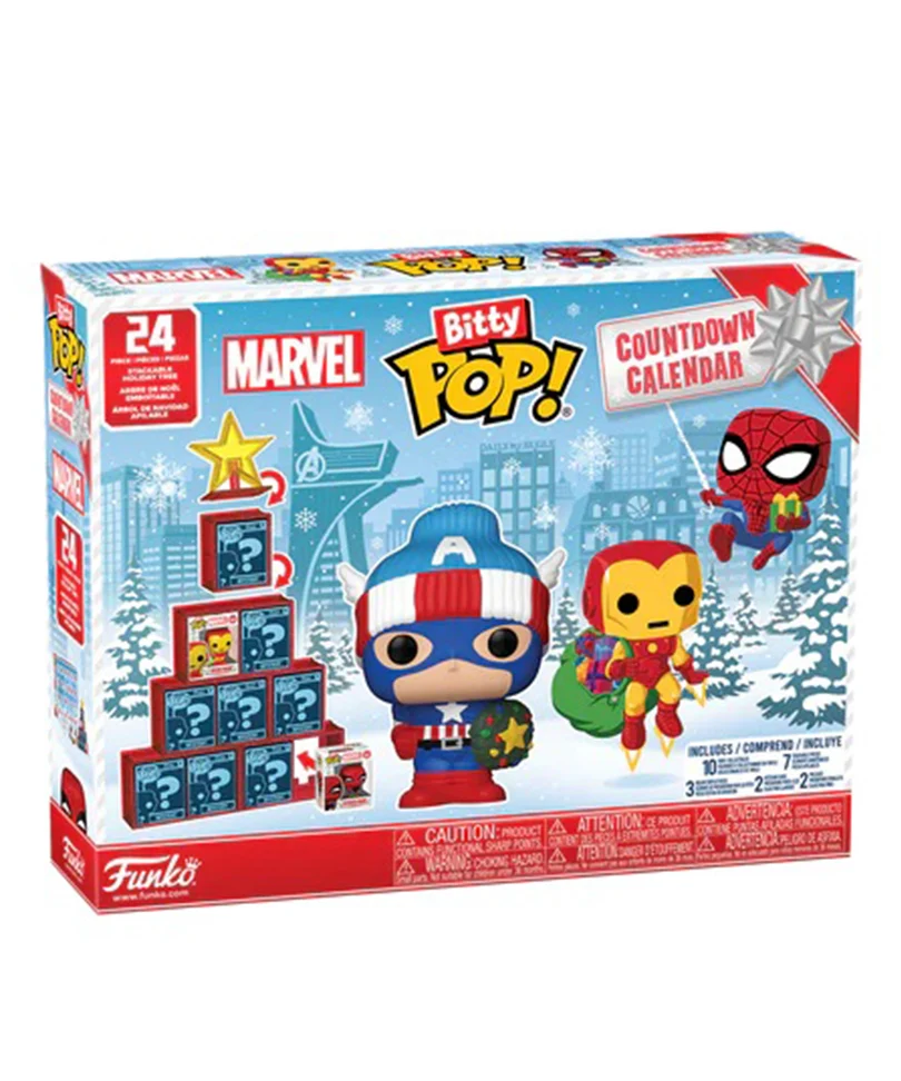 Bitty POP! 24 Countdown Calendar Marvel