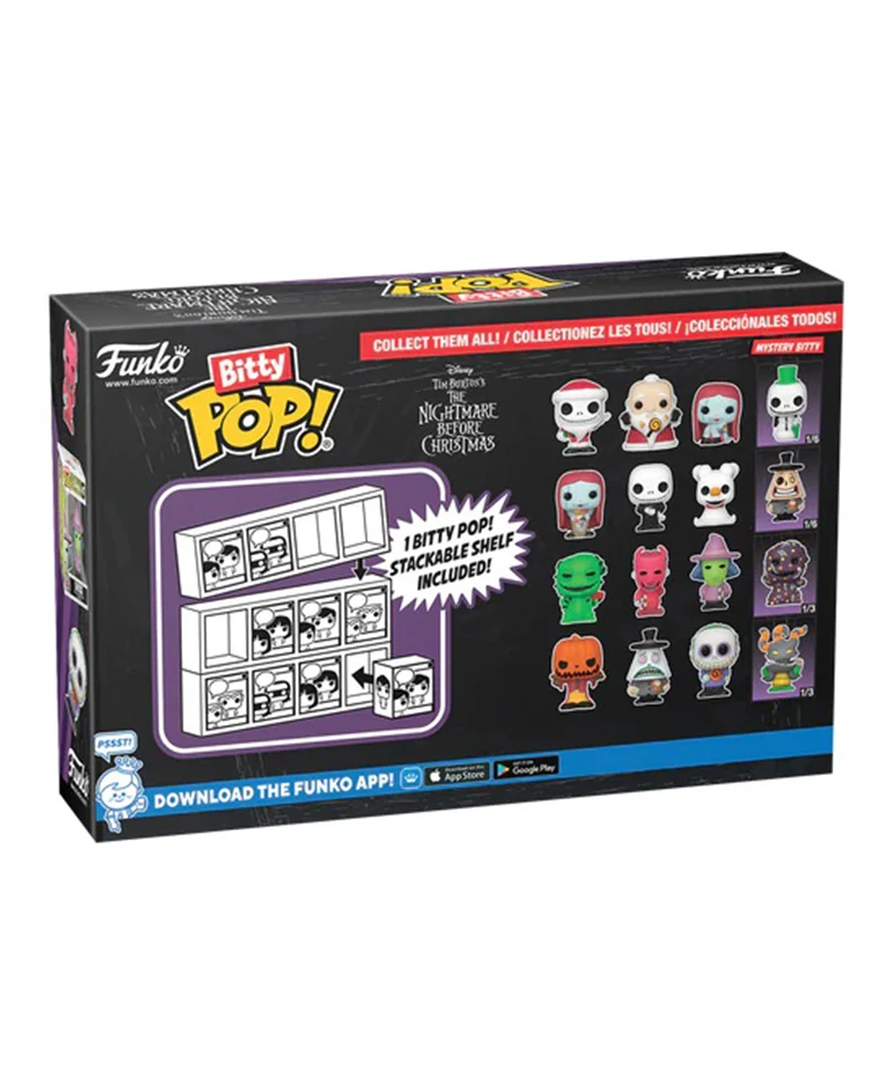 Oogie Boogie / Lock / Shock / Mystery Bitty (4-Pack) - immagine 3