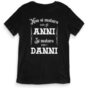 TeesBlitz T-Shirt divertente – Non si matura con gli Anni tee20-015 TeesBlitz T-Shirt divertente – Non si matura con gli Anni tee20-015