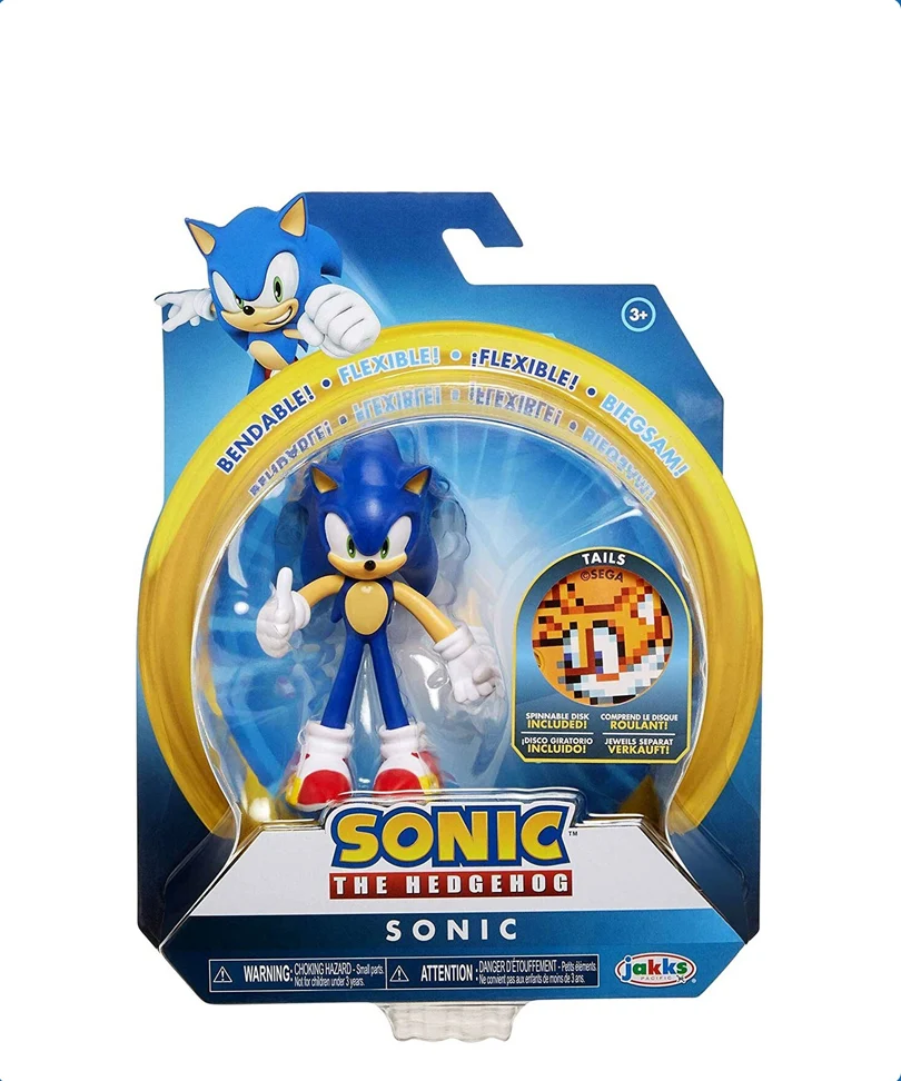 Sonic con Snowboard - Sonic the Hedgehog Action Figure - immagine 2