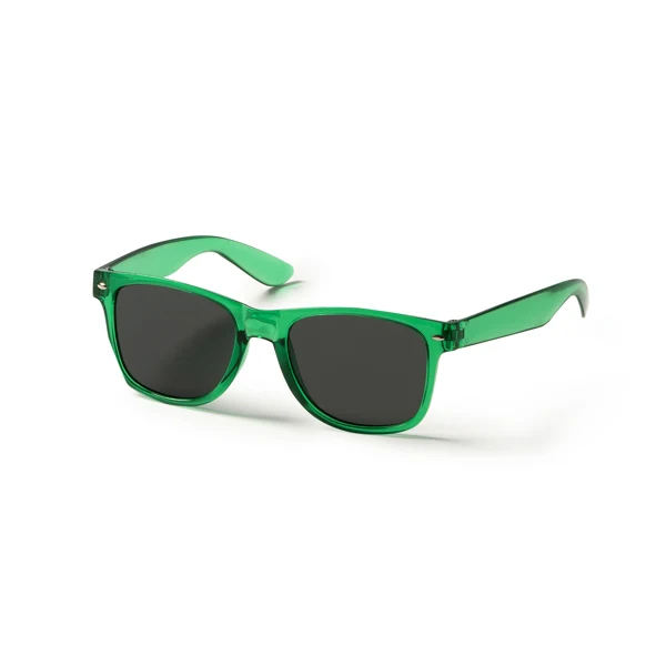 Occhiali da Sole Classici con Finitura Traslucida – Protezione UV400 Occhiali da Sole Classici con Finitura Traslucida – Protezione UV400