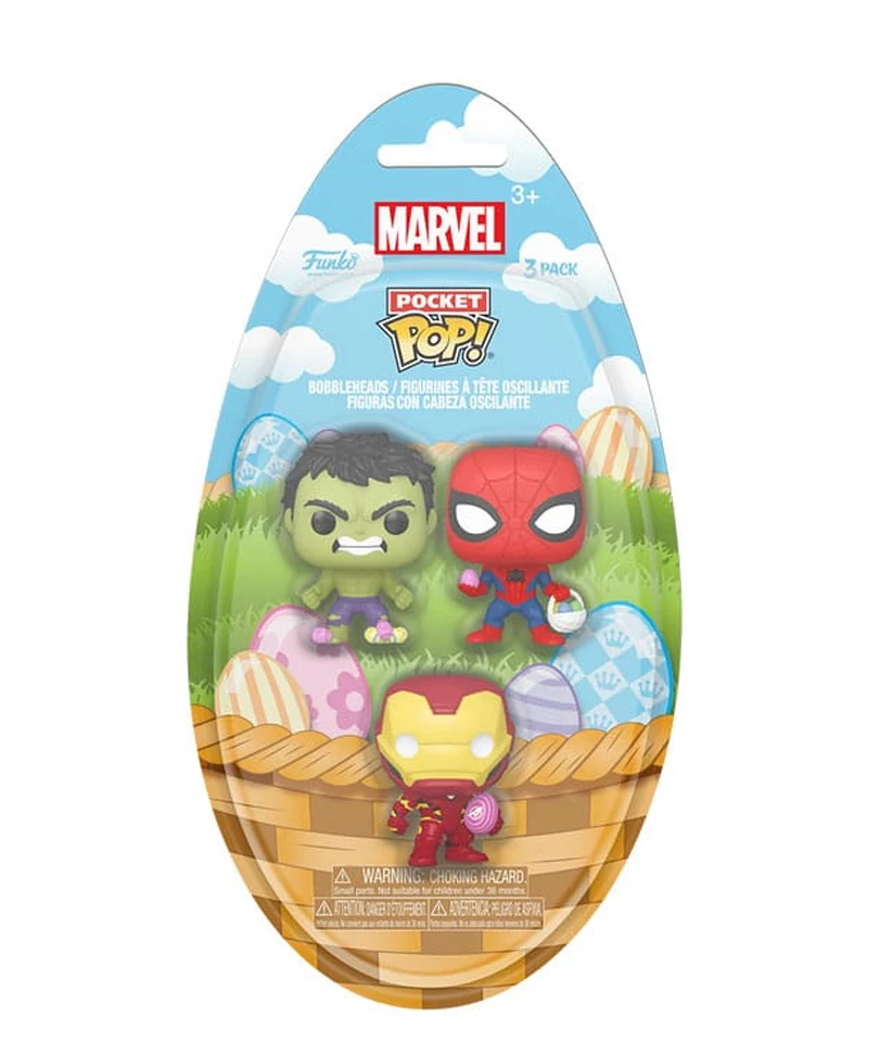 Hulk / Spider-Man / Iron-Man (3-Pack)