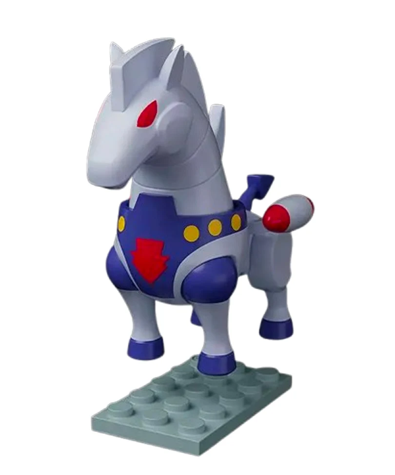 Steel Jeeg & Pantheroid – Brickroid Mini Figure Set 5–6 cm – Good Smile - immagine 3