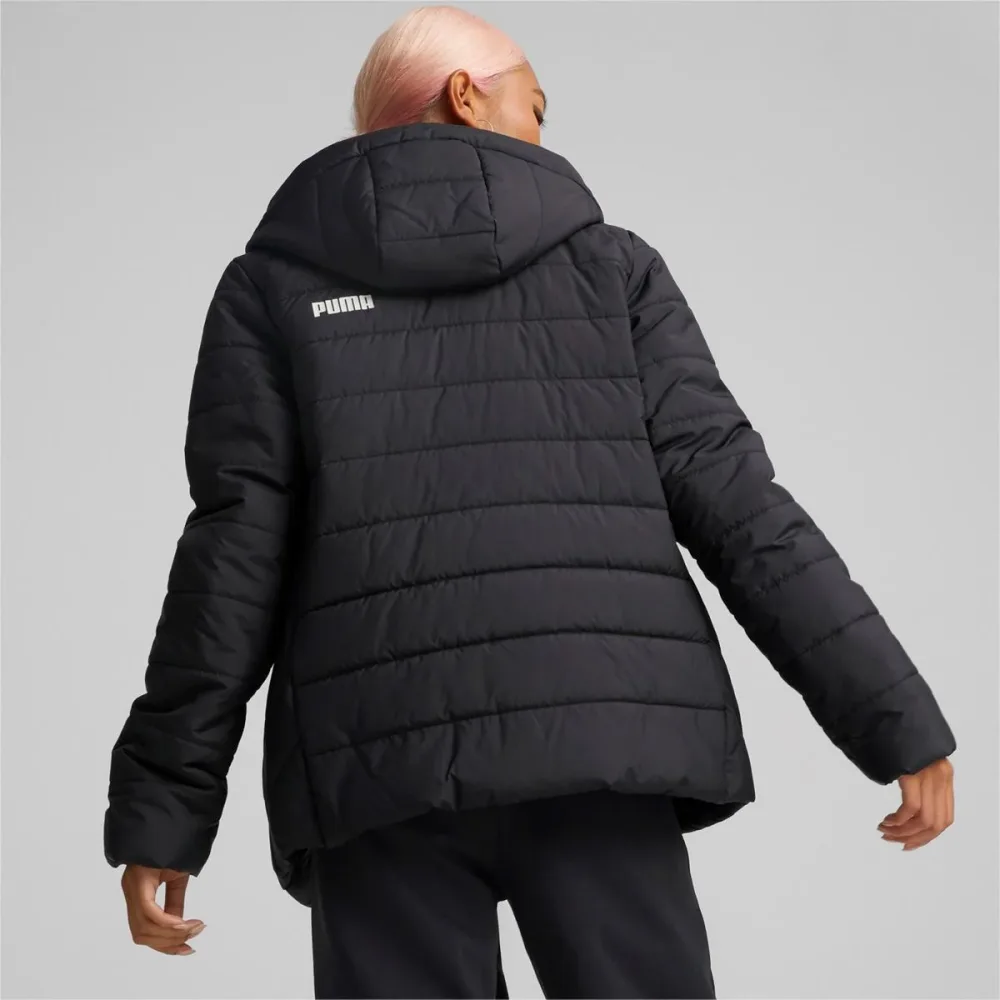 Puma Giacca Donna Ess Hooded Padded Jacket - immagine 2