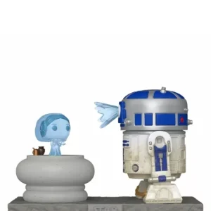 R2-D2 and Princess Leia Hologram R2-D2 and Princess Leia Hologram