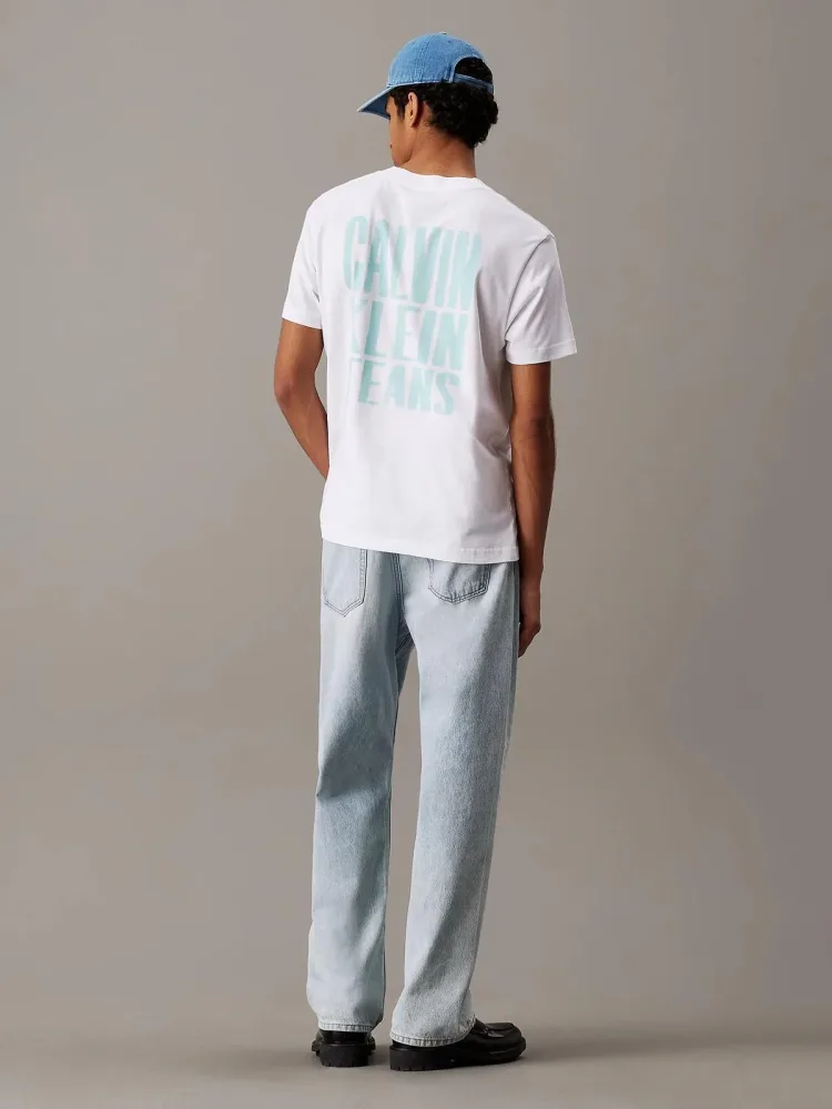 Calvin Klein T Shirt Uomo Painted Ck Jeans