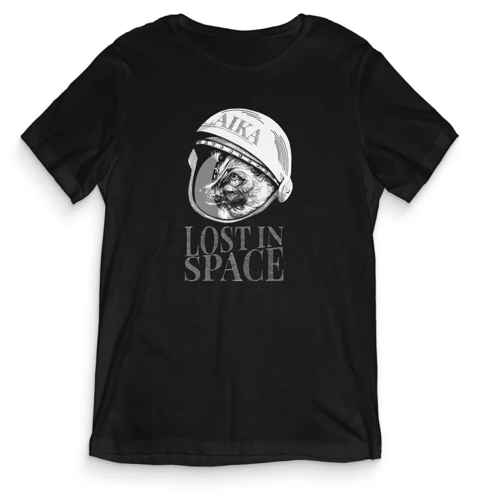 TeesBlitz Collection T-Shirt maglia Lost in Space Timeless Space SPACE004