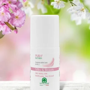 DEO SILKY & BEAUTY Deodorante ROLL ON – Rallenta la Ricrescita dei Peli – Setificante, Lunga Durata