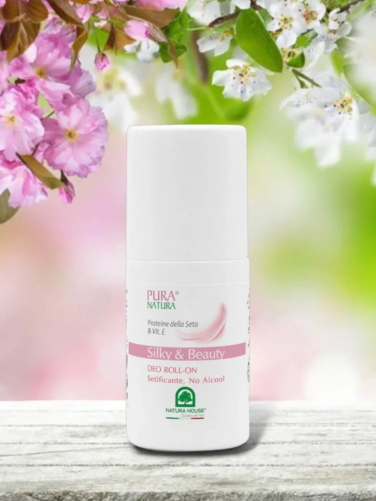 DEO SILKY & BEAUTY Deodorante ROLL ON – Rallenta la Ricrescita dei Peli – Setificante, Lunga Durata