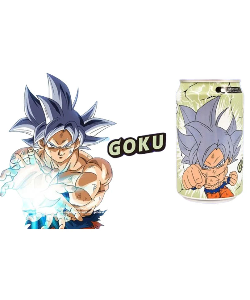 Dragon Ball Super Goku - Ocean Bomb Apple Flavor Sparkling Water