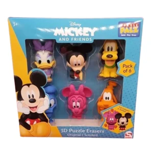 Puzzle Palz: 3D Puzzle Erasers – Mickey and Friends Puzzle Palz: 3D Puzzle Erasers – Mickey and Friends