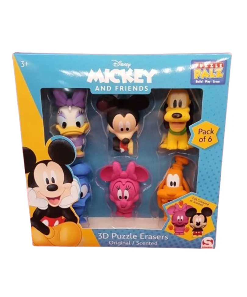 Puzzle Palz: 3D Puzzle Erasers - Mickey and Friends
