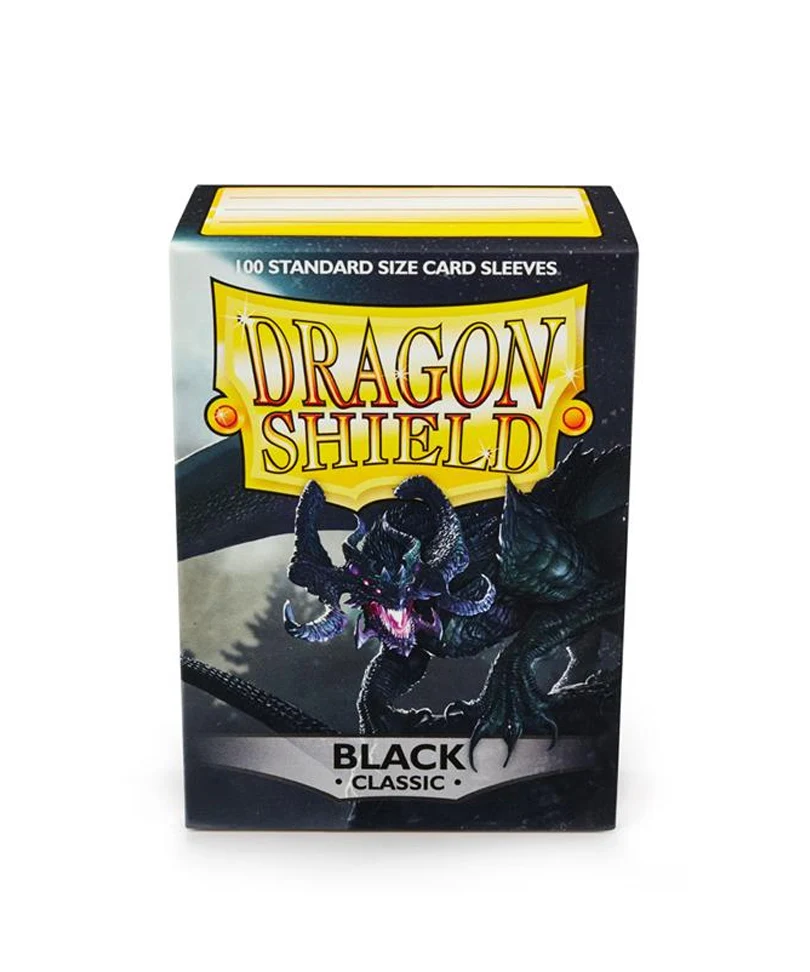 Dragon Shield - Standard Sleeves - Black (100 Sleeves) - immagine 3