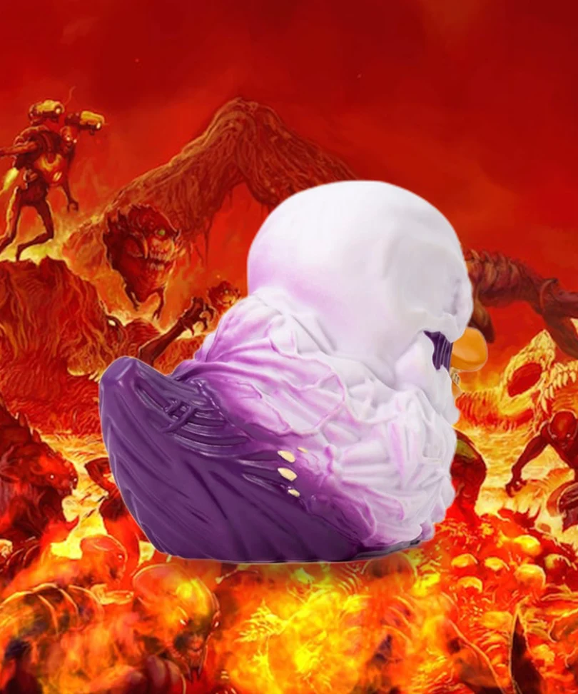 DOOM Hell Knight TUBBZ Cosplaying Duck Collectible - immagine 3