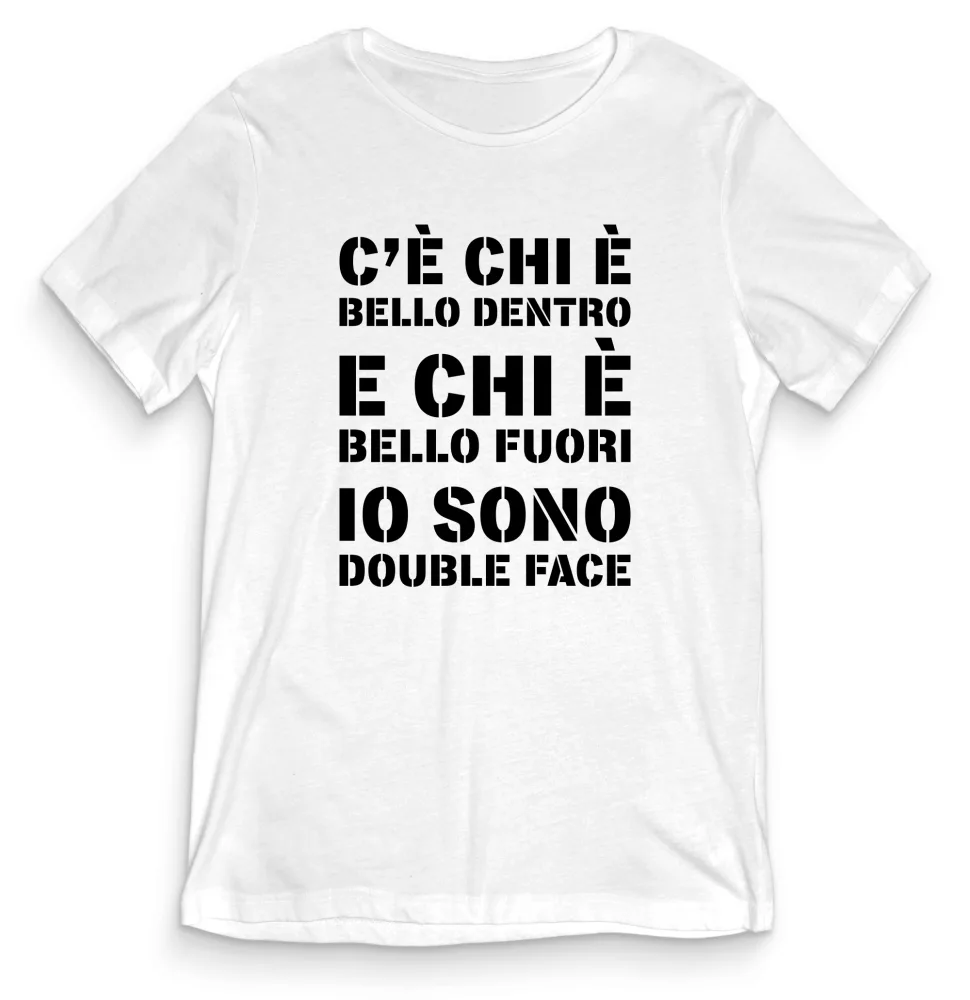 T-shirt Divertente – IO SONO DOUBLE FACE – tee24-023