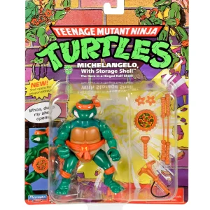 Michelangelo With Storage Shell – Teenage Mutant Ninja Turtles Action Figures Michelangelo With Storage Shell – Teenage Mutant Ninja Turtles Action Figures