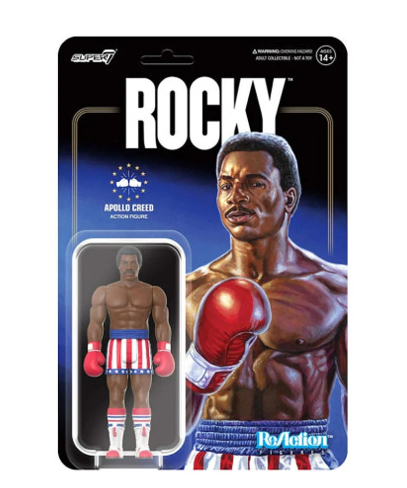 Rocky - ReAction Action Figure Apollo Creed Boxing 10 cm