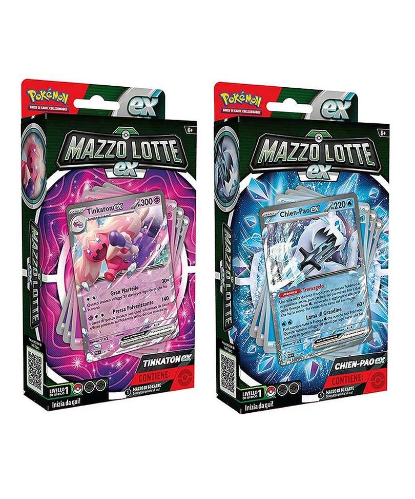 Pokemon Mazzo Lotte - Tinkaton Ex e Chien-Pao Ex