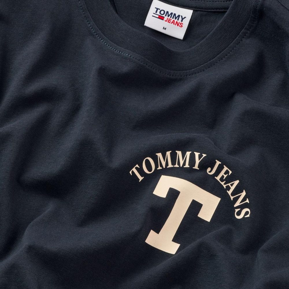 Tommy Hilfiger T Shirt Uomo Curved Letterman - immagine 3
