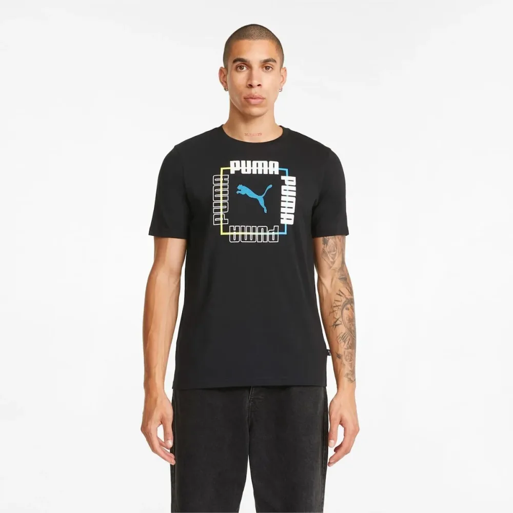 Puma T-Shirt Uomo Puma Box Tee - immagine 3