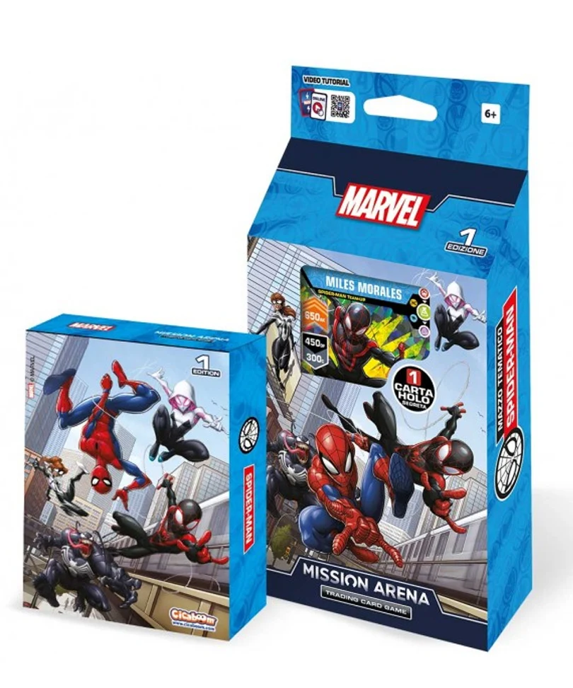 Starter Deck Marvel Mission Arena Trading Card Game - Miles Morales Edition