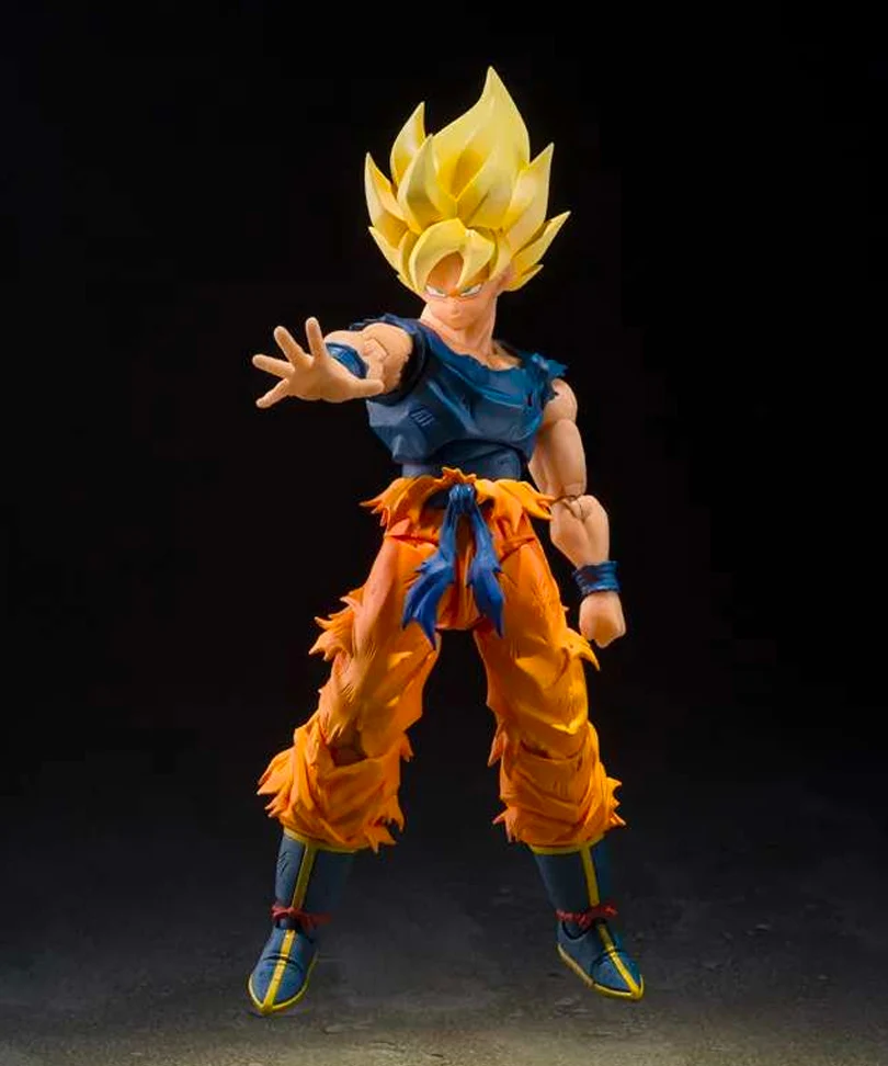 Dragon Ball Z - Super Saiyan Son Goku Fighter Rage - Action Figure S.H.Figuarts 15 cm - immagine 2