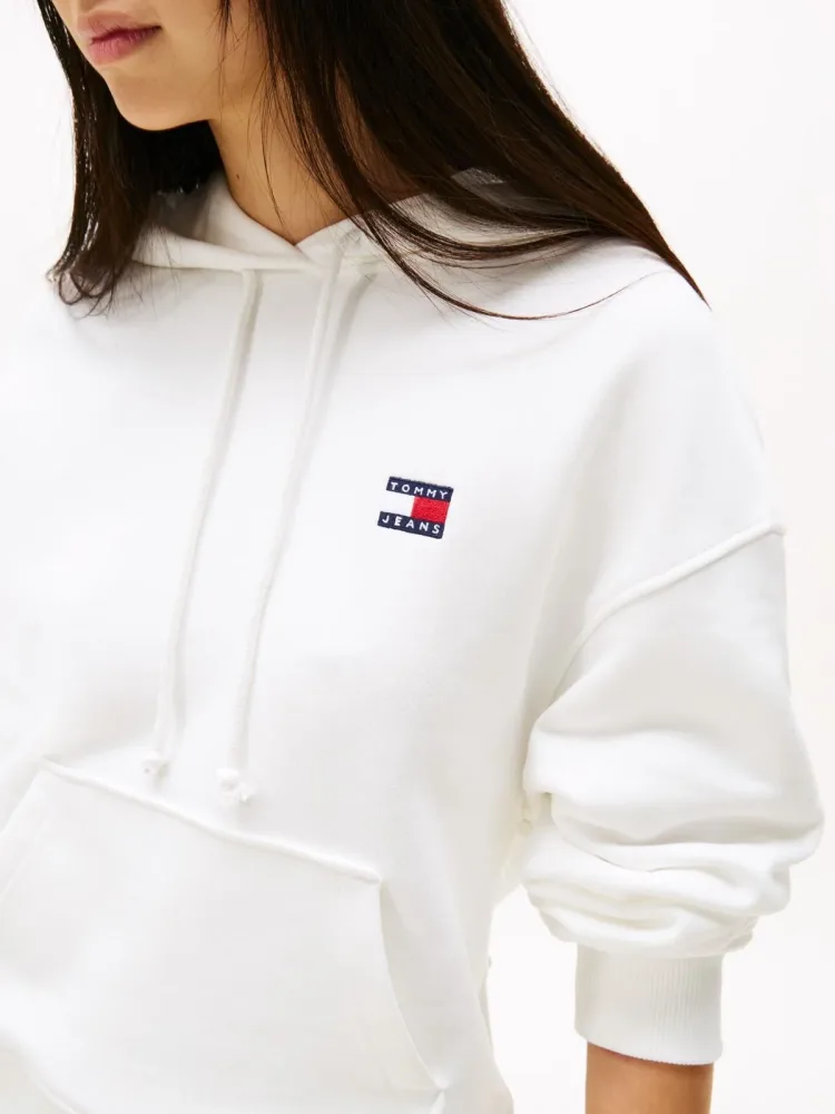 Tommy Hilfiger Felpa Donna Bxy Badge Hd - immagine 3