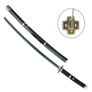 Katana Non Affilata – One Piece Yubashiri Nera Katana Non Affilata – One Piece Yubashiri Nera