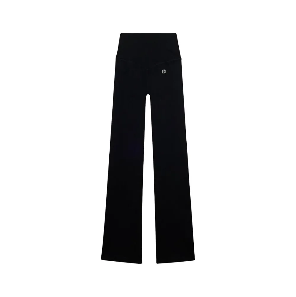 Leggings A Zampa Con Vita Alta - immagine 2