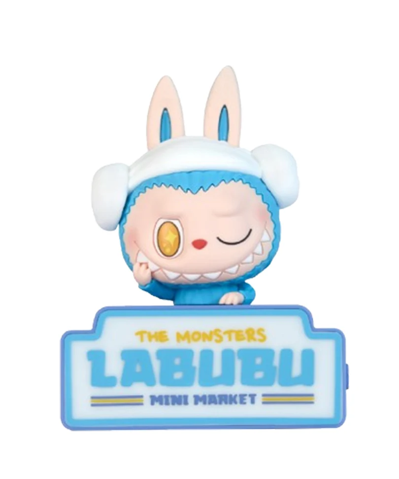 Labubu Wacky Mart Series Fridge Magnet Blind Box - Pop Mart Official Figure - immagine 2