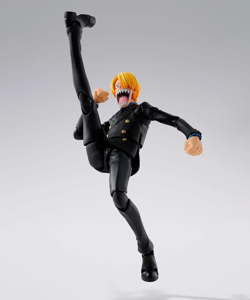 One Piece - Sanji Romance Dawn Ver. - Action Figure S.H.Figuarts 15 cm - immagine 3
