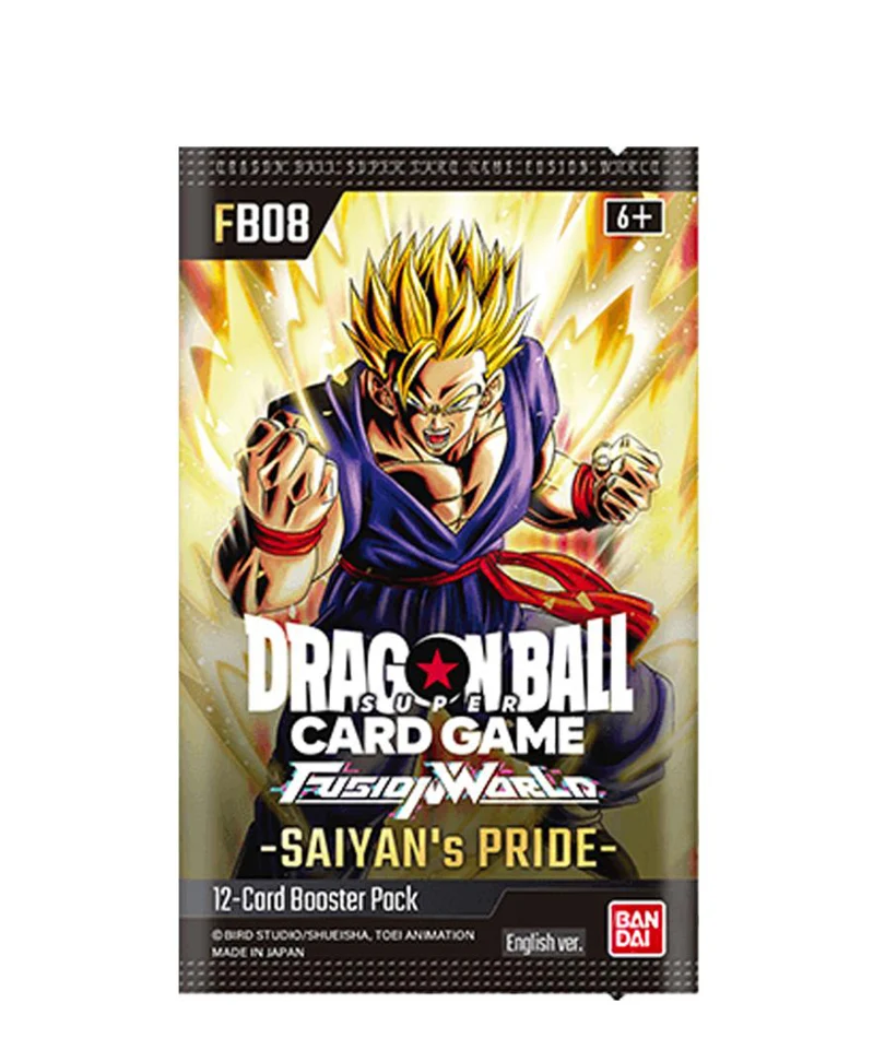 Bustina - Dragon Ball Fusion World Card Game - Sayan’s Pride FB-08 ENG