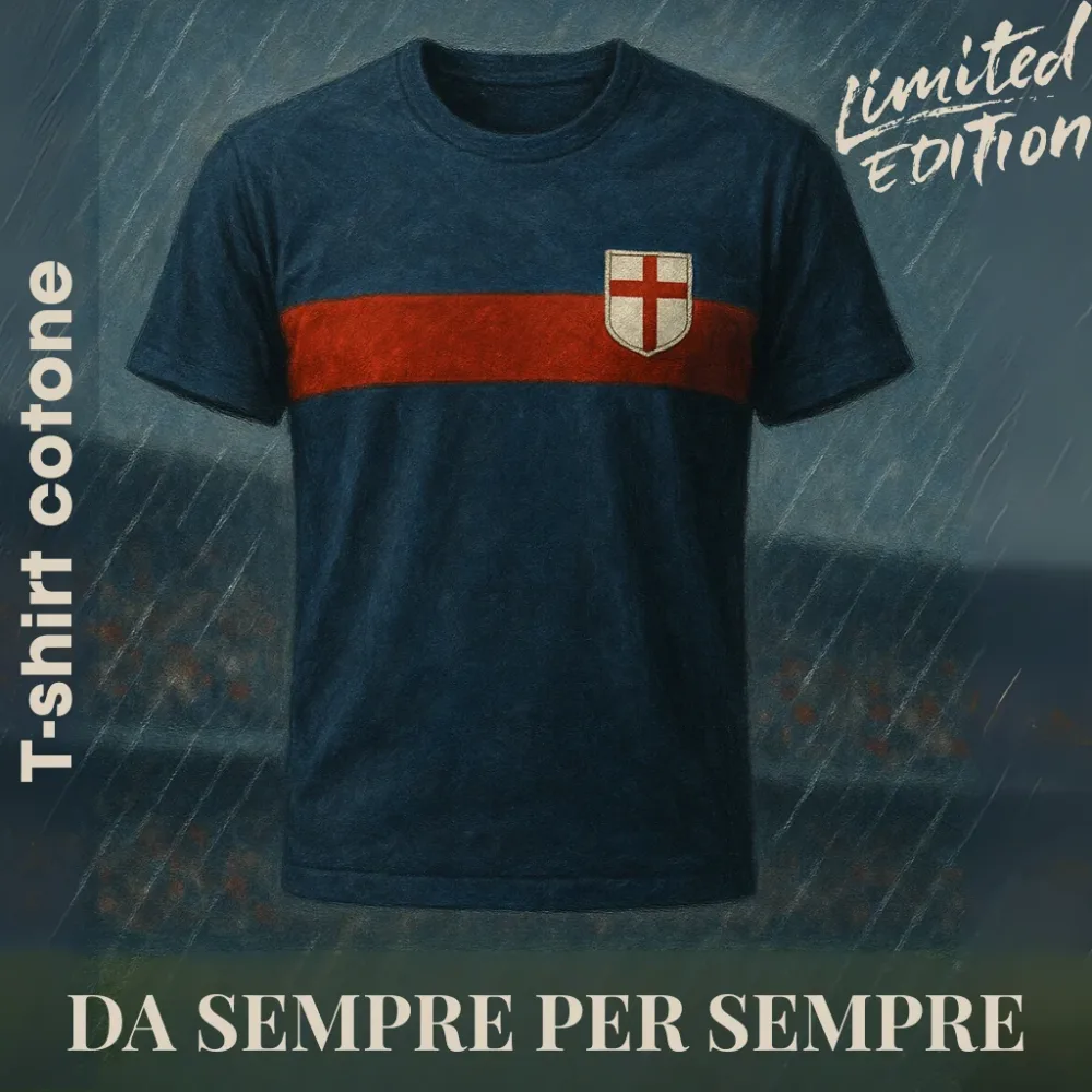 T-shirt Genoa "Da Sempre Per Sempre" | Limited Edition Gradinata Nord - immagine 2