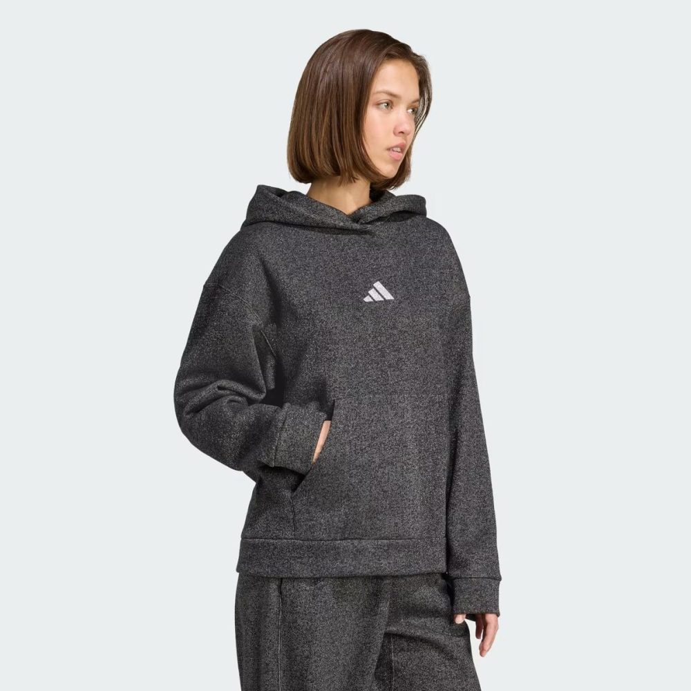 Adidas Felpa Donna All Szn Hl Hd - immagine 2