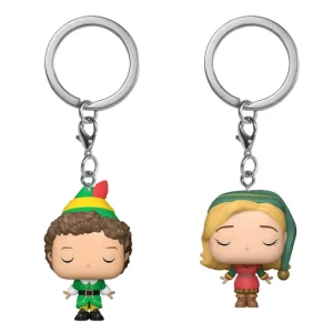 Buddy the Elf & Jovie (2-Pack) Keychains Buddy the Elf & Jovie (2-Pack) Keychains