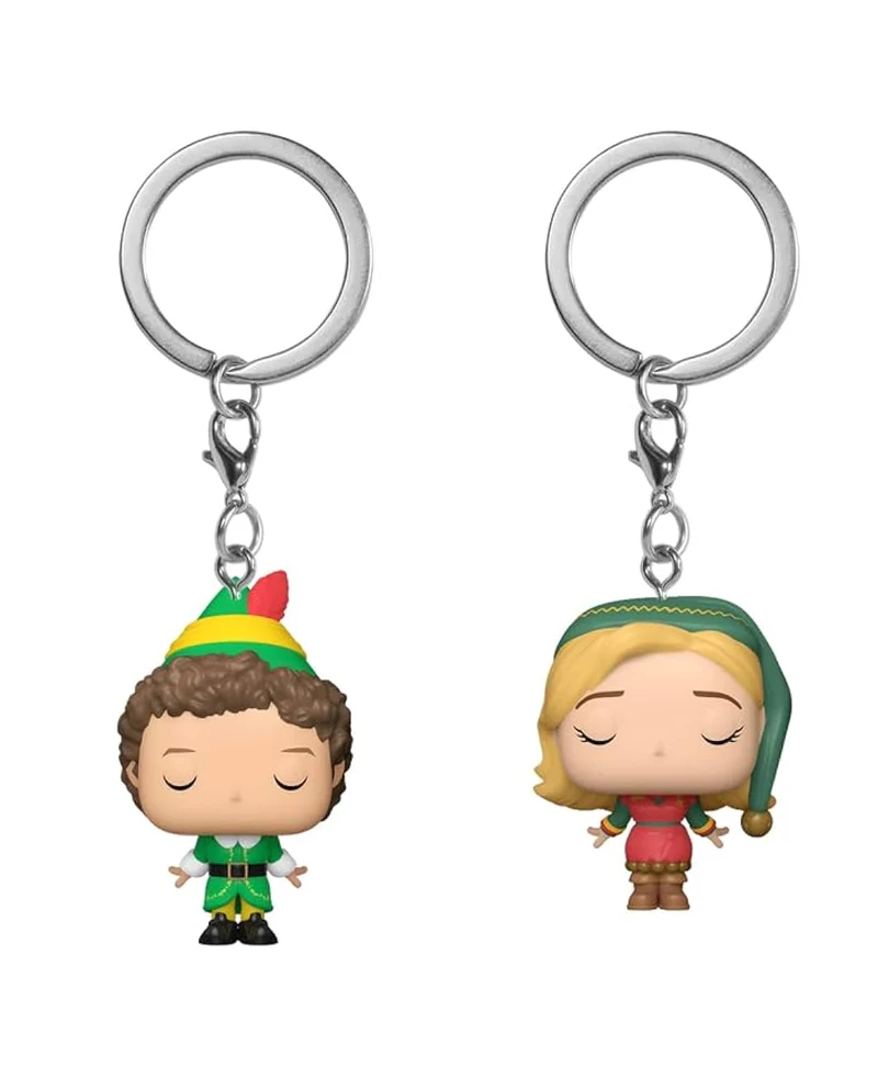 Buddy the Elf & Jovie (2-Pack) Keychains