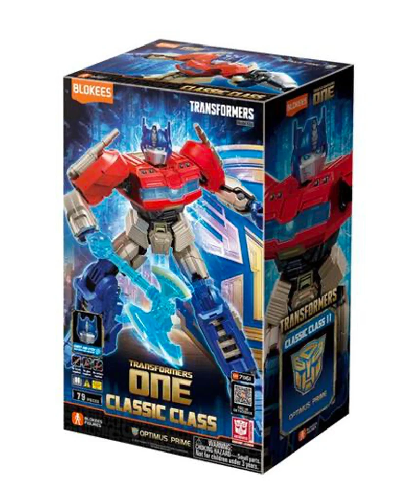 Transformers Blokees Plastic Model Kit One Classic Class 11 Optimus Prime