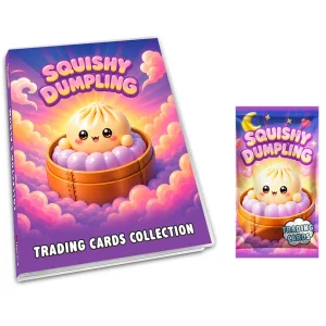 Squishy Dumpling Card Raccoglitore + 1 Busta Squishy Dumpling Card Raccoglitore + 1 Busta