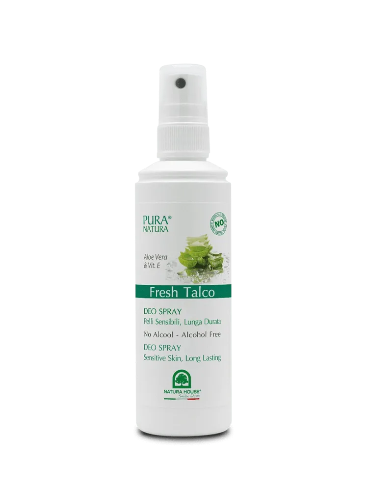 DEO FRESH TALCO Deodorante SPRAY No Gas - Pelli Sensibili, Lunga Durata - immagine 3