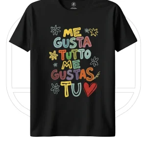 Maglia Alfa A Me Mi Piace – Me Gustas Tu Maglia Alfa A Me Mi Piace – Me Gustas Tu