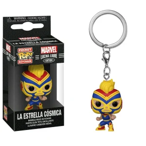La Estrella Cosmica Keychain