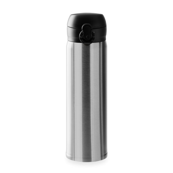 Thermos Palmer in Acciaio Inox 304 450ml – Pulsante di Apertura con Chiusura di Sicurezza - immagine 3