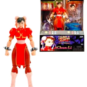 Street Fighter II: Chun-Li (Red Dress) – Action Figure Deluxe in Scala 1:12 Street Fighter II: Chun-Li (Red Dress) – Action Figure Deluxe in Scala 1:12