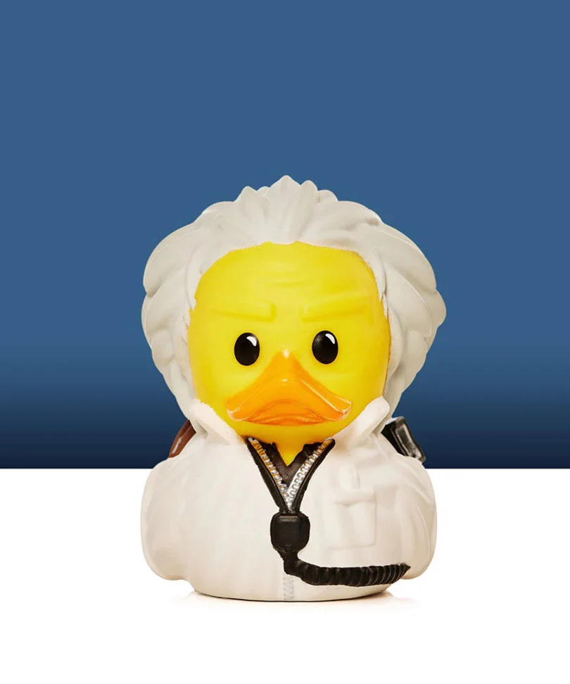 Back To The Future Doc Brown Mini TUBBZ Cosplaying Duck Collectible - immagine 3