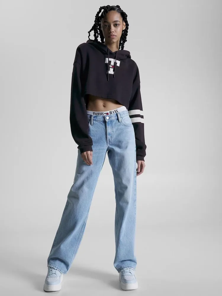 Tommy Hilfiger Felpa Donna Letterman Flag - immagine 2