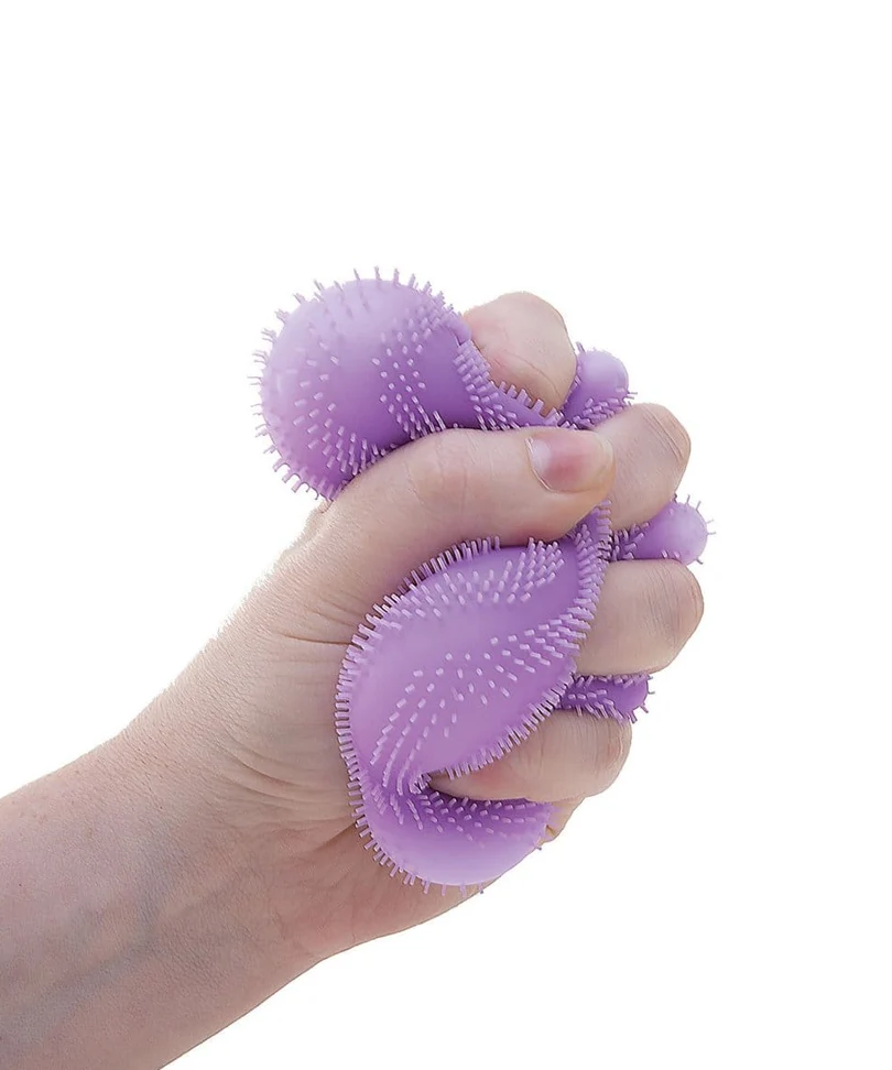NeeDoh Squeeze Ball - Fuzz Ball (Glow in the Dark) - immagine 3