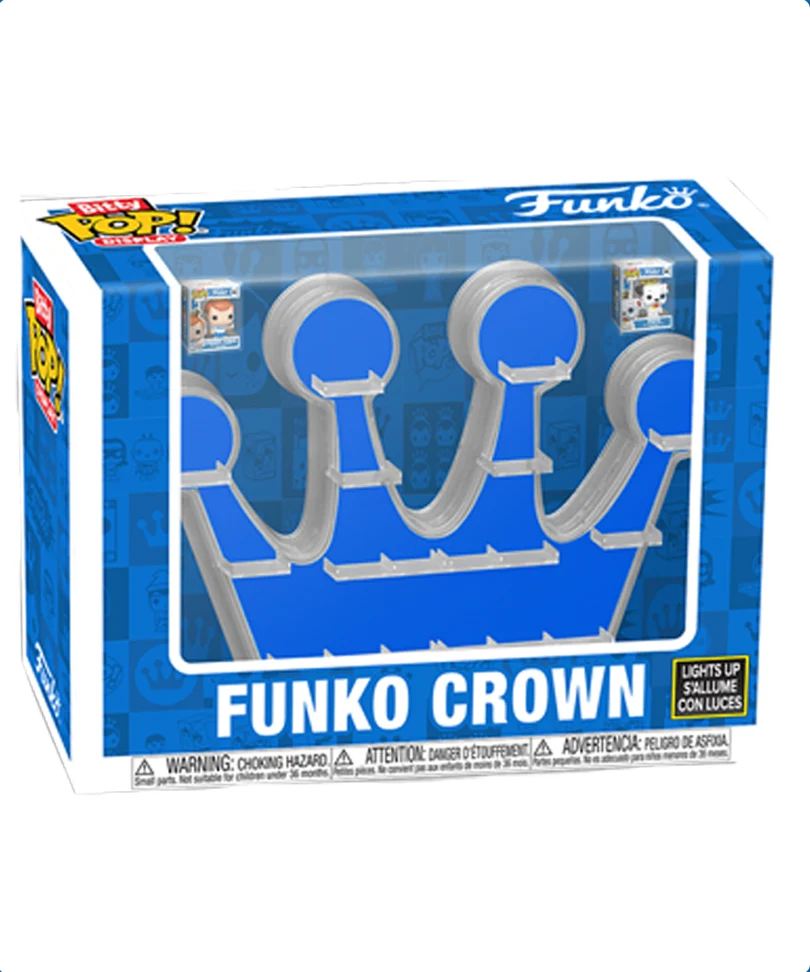 Bitty Pop! Light Up Display Funko Crown