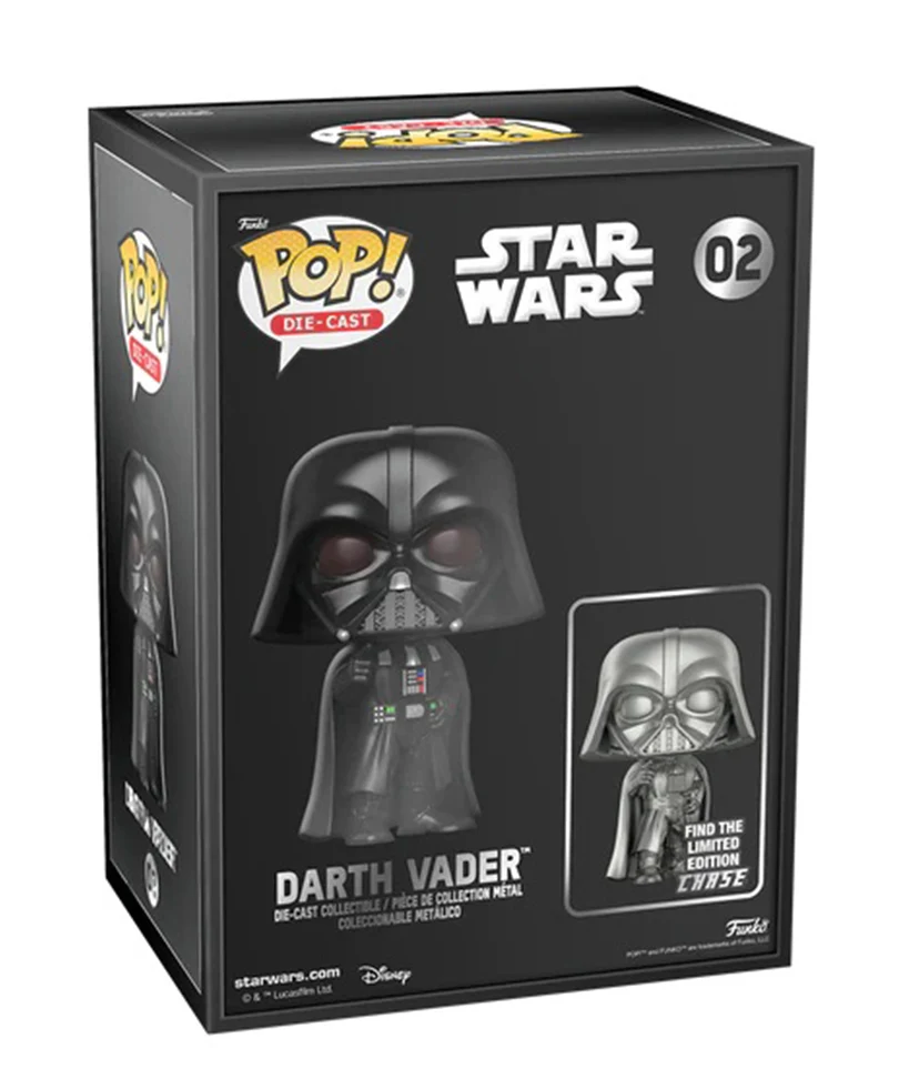 Darth Vader (Black) (Die-Cast) - immagine 3