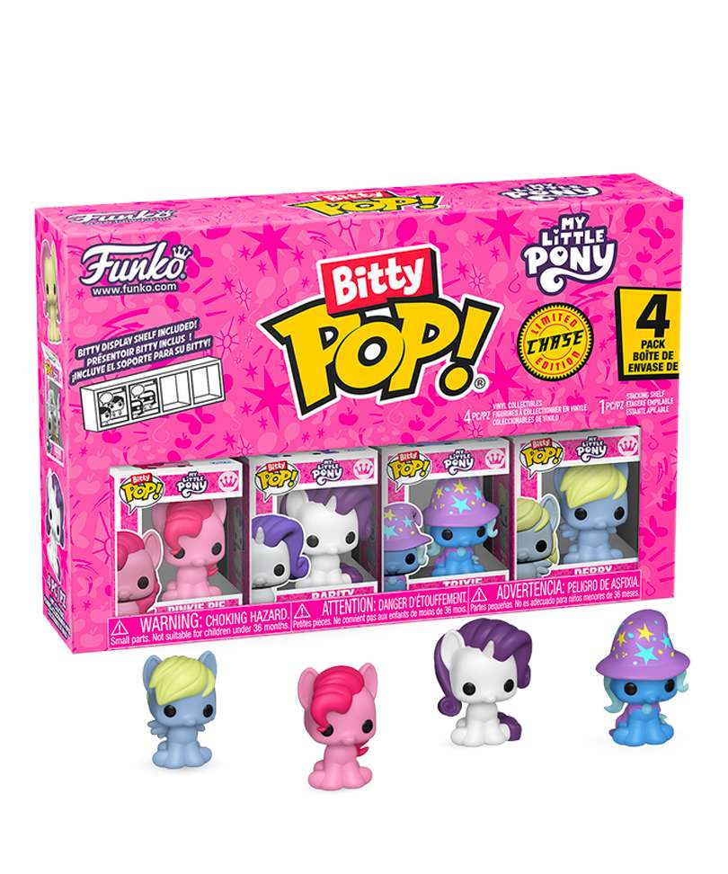 Pinkie Pie / Rarity / Trixie / Derpy (4-Pack)