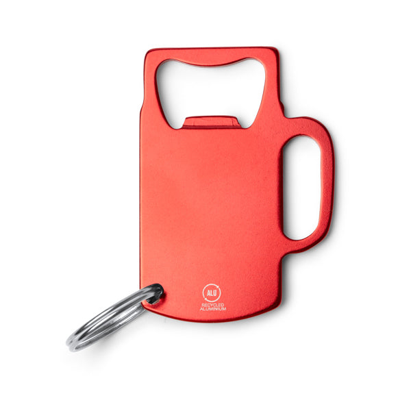 Portachiavi in Alluminio Riciclato a Forma di Boccale di Birra | Gadget Sostenibile - immagine 2